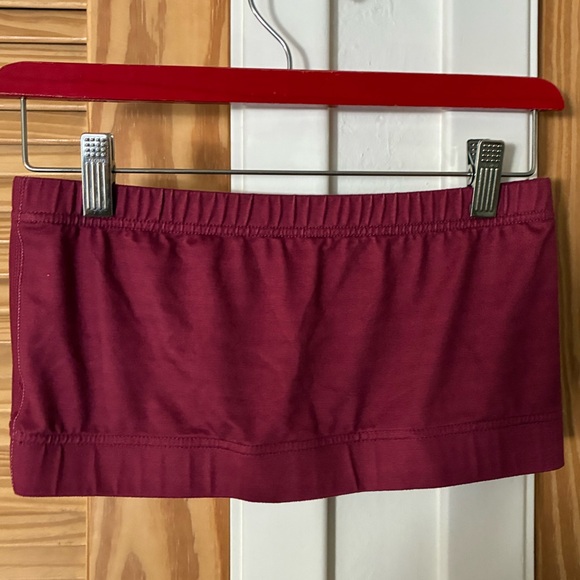 Chico State Maroon Tube Top / bra / bandeau size medium - Picture 3 of 4